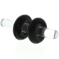 14G Clear Acrylic Plug