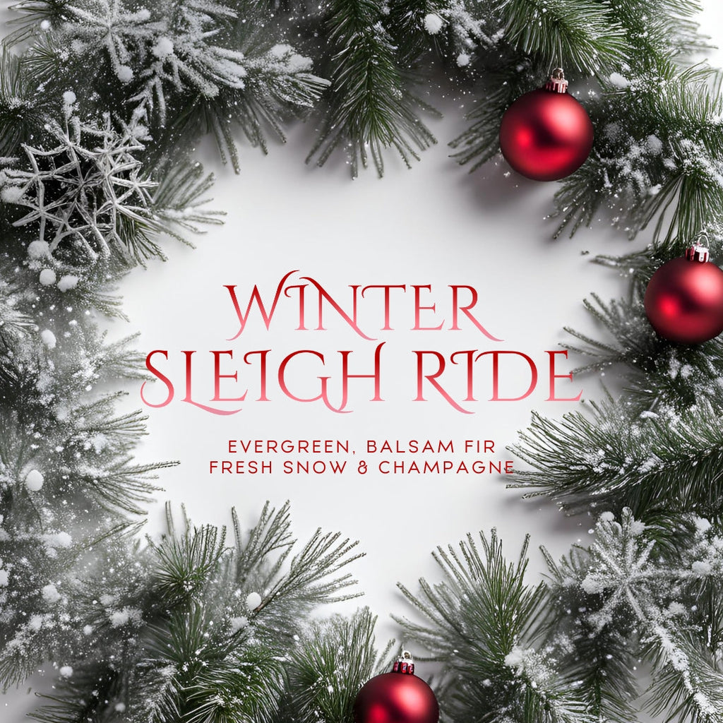 Winter Sleigh Ride (8.5oz) - Notes: Evergreen, Balsam Fir, Champagne Accord, Oakmoss