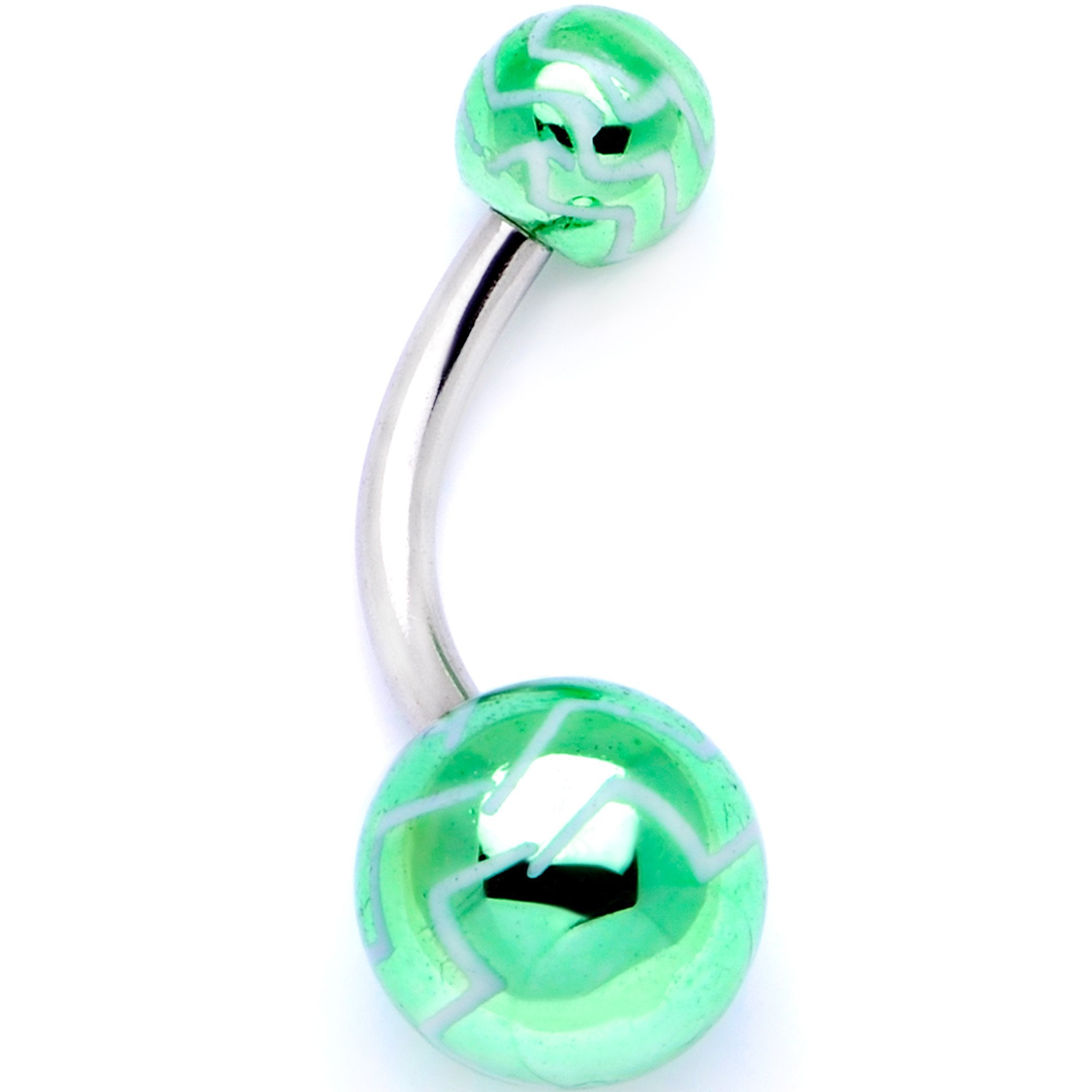 Party Party Party Zig Zag Party Pack Belly Ring Set of 4