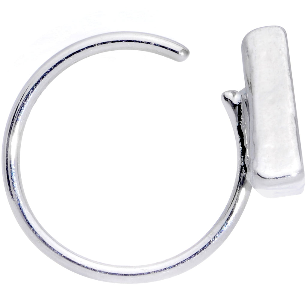 20G 5/16 Rainbow Pride Triangle Nose Hoop
