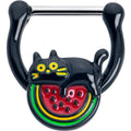 16G 5/16 Watermelon Cat Love Cartilage Clicker Ring