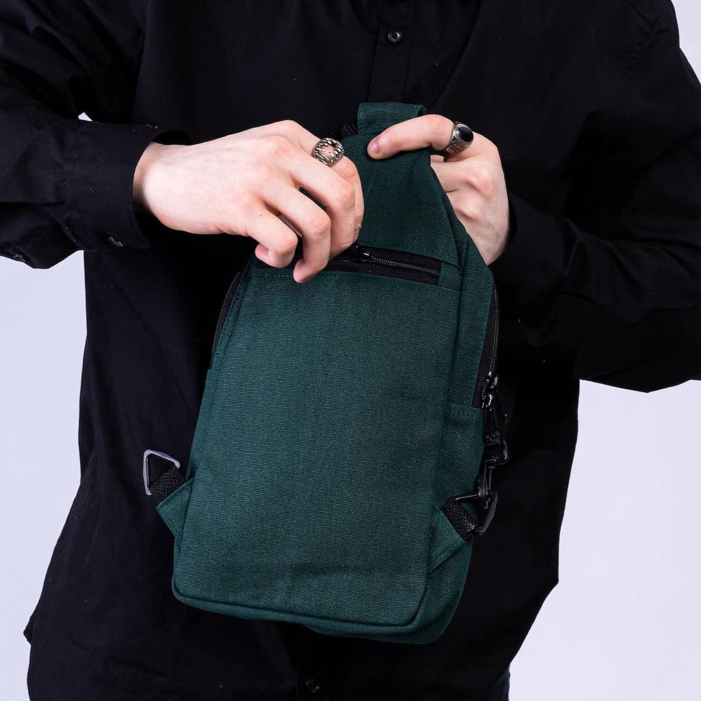 Large Canvas Crossbody Sling Bag for Men & Women | Umoja