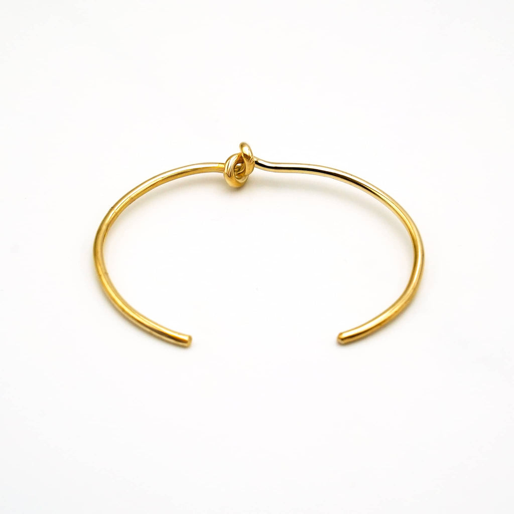 Knot Brass Choker Necklace for Women | Tatu