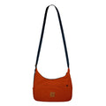 Crescent Canvas Crossbody Shoulder Bag for Women