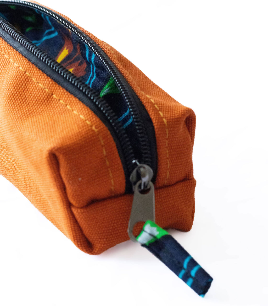 Pencil Pouch Zipper Bag – Fair Trade Cotton Canvas Pencil Case